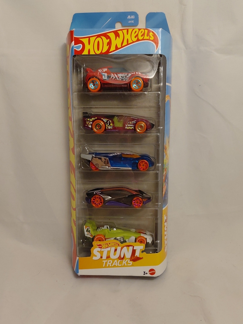 Hot Wheels Stunt Tracks 5-Car Pack - Multicolor